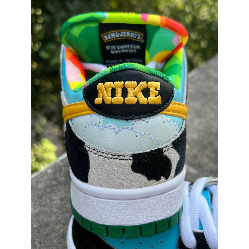 Ben and Jerry Nike dunks