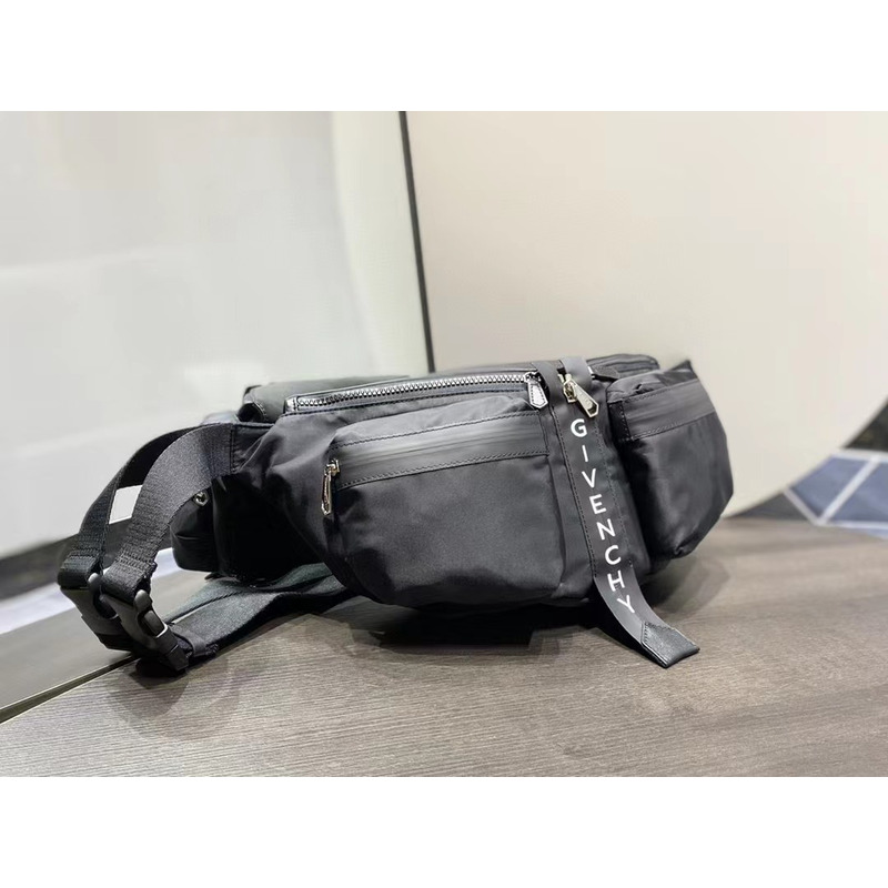 Givenchy Spectre Logo Bum Bag Nylon Belt Bags