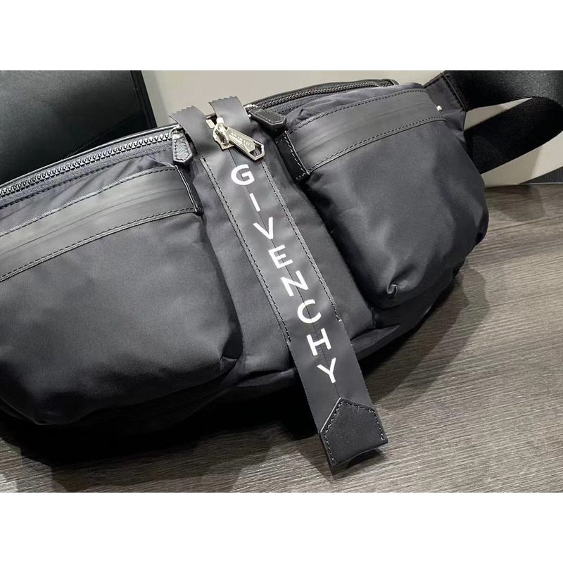 Givenchy Spectre Logo Bum Bag Nylon Belt Bags