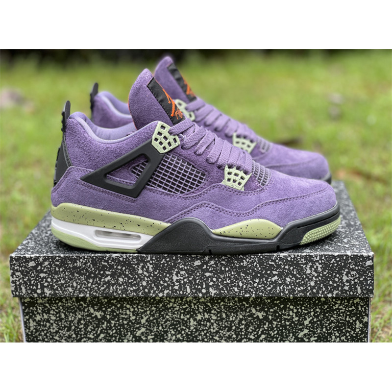 Air Jordan 4 Sneaker Canyon Purple