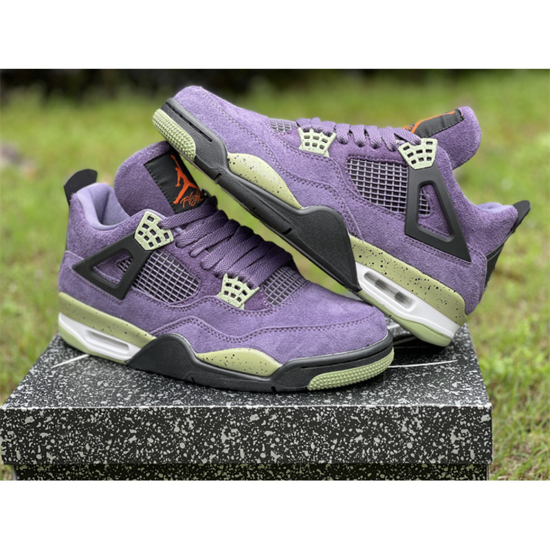 Air Jordan 4 Sneaker Canyon Purple