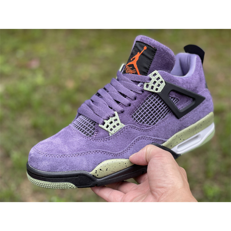 Air Jordan 4 Sneaker Canyon Purple