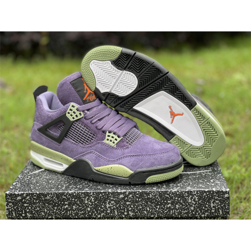 Air Jordan 4 Sneaker Canyon Purple