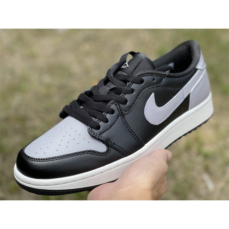 Air Jordan 1 Low Golf “Shadow” Sneaker White/Grey-Black