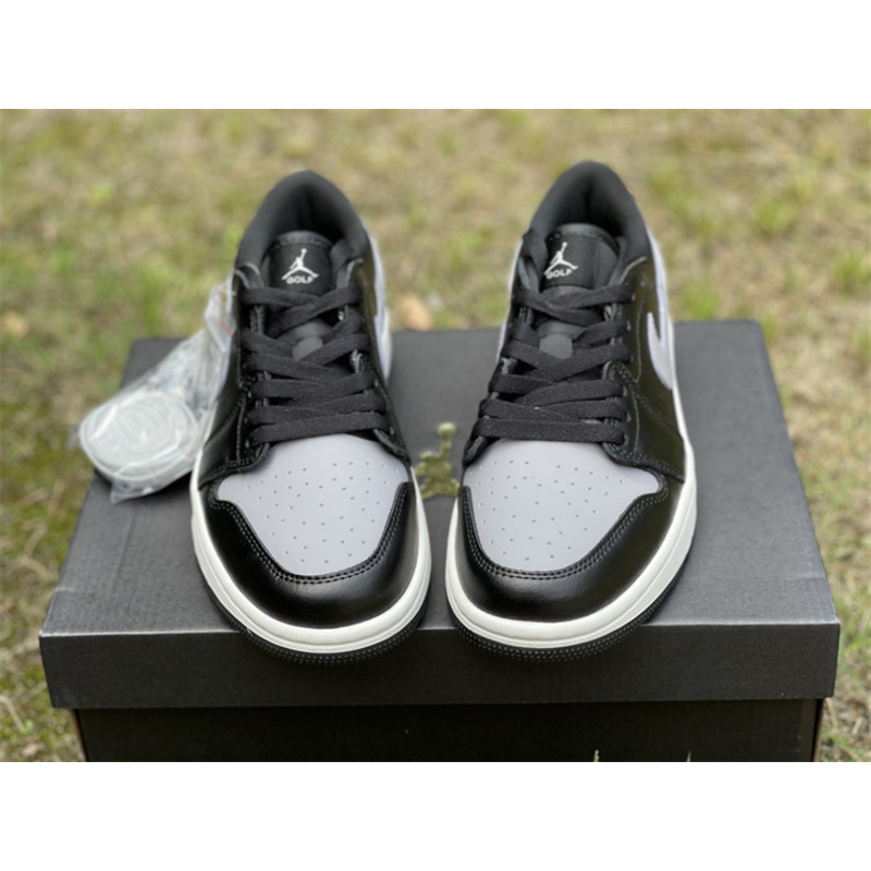 Air Jordan 1 Low Golf “Shadow” Sneaker White/Grey-Black