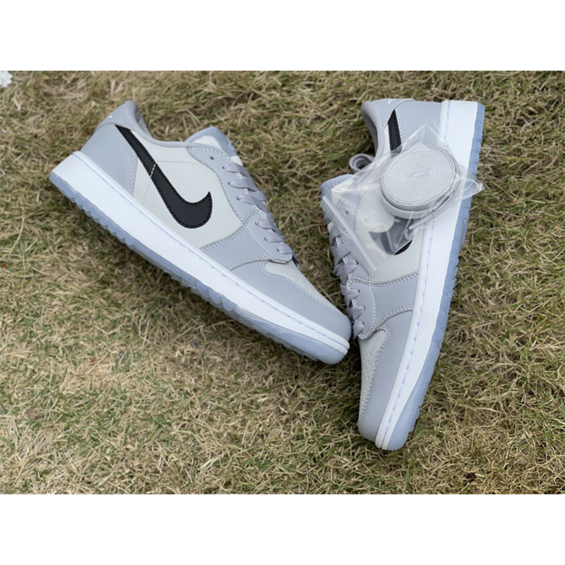 Jordan 1 Retro Low Golf Sneaker Wolf Grey