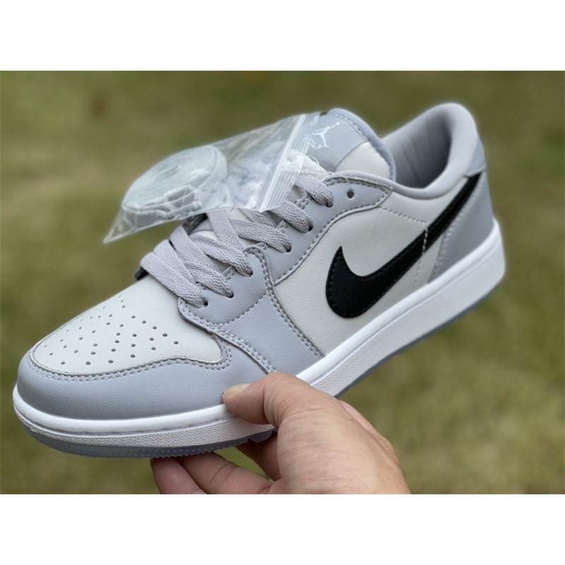 Jordan 1 Retro Low Golf Sneaker Wolf Grey