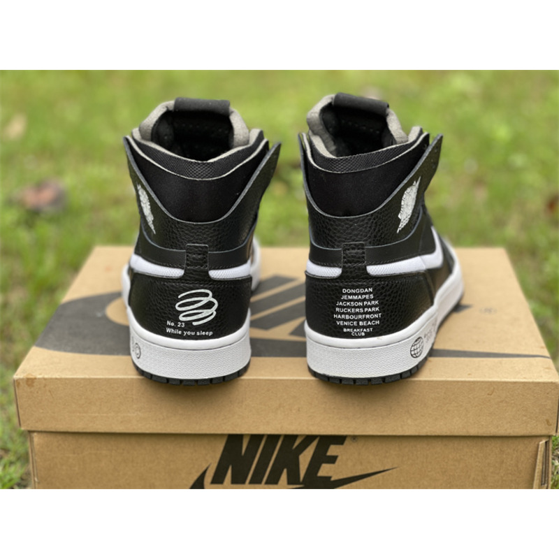 Air Jordan 1 Zoom CMFT Breakfast Club Sneaker Black/White