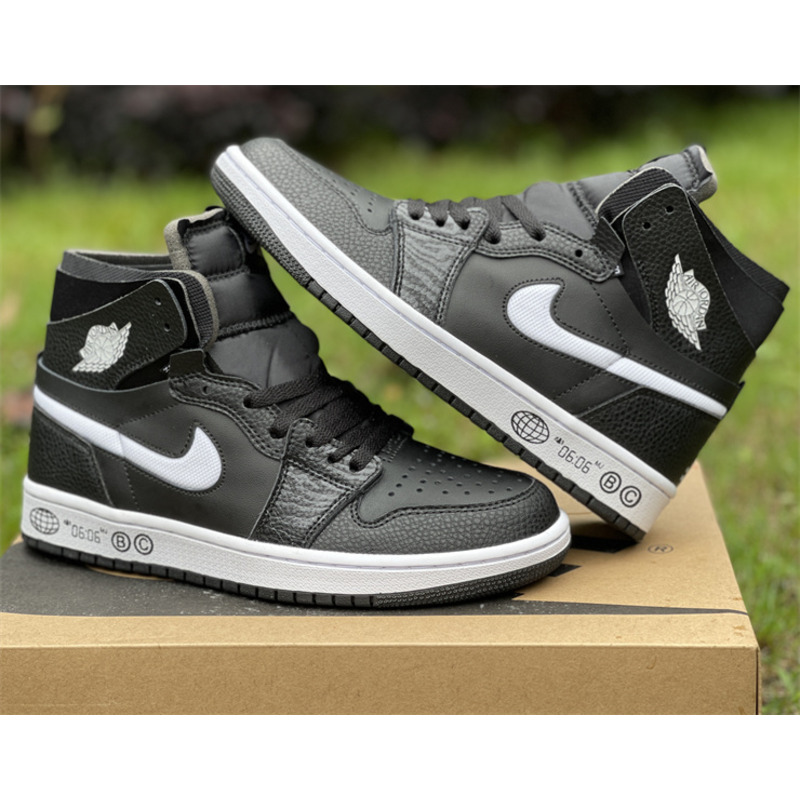 Air Jordan 1 Zoom CMFT Breakfast Club Sneaker Black/White