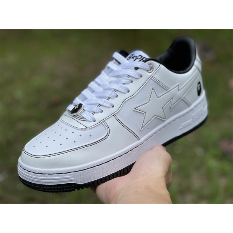 A Bathing Ape Bape Sta Low Sneaker White