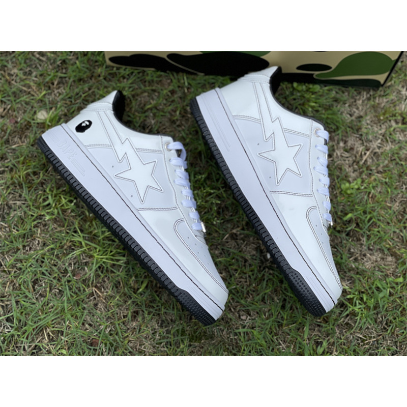 A Bathing Ape Bape Sta Low Sneaker White