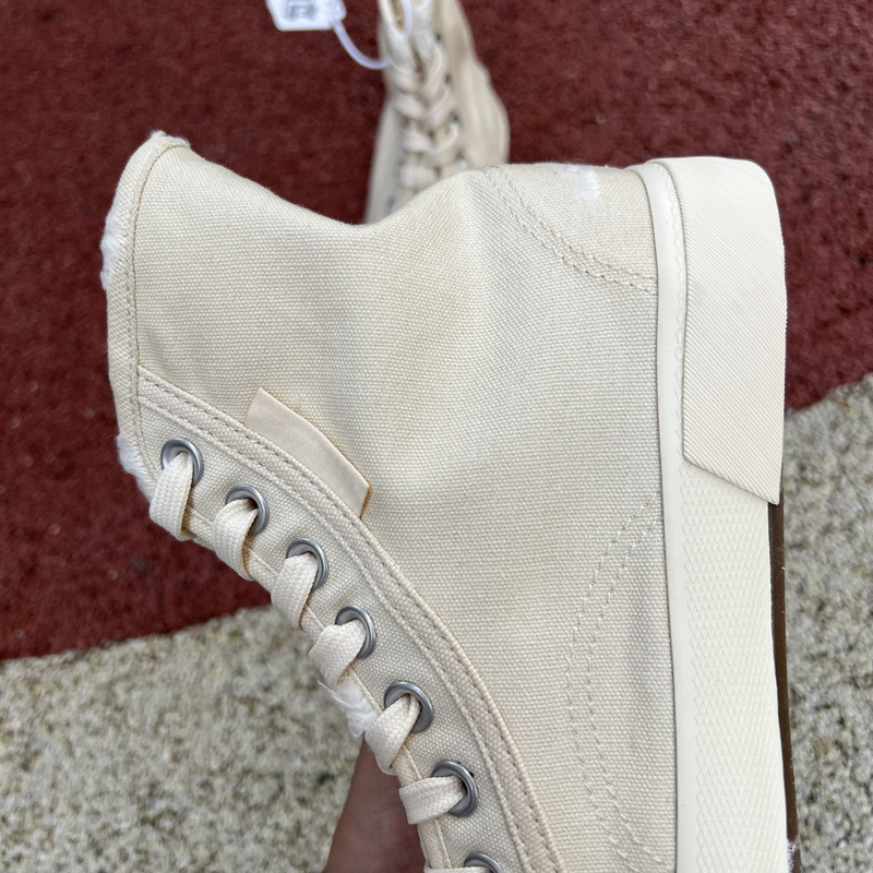 Ba*len*cia*ga paris high top destroyed sneaker white