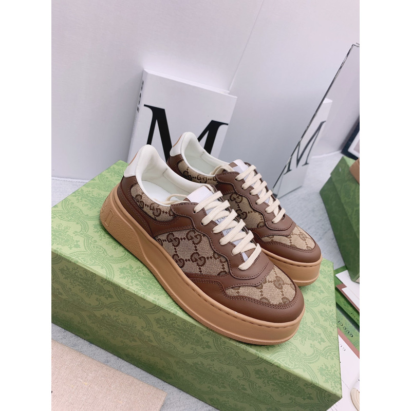 G*u*i chunky b sneaker brown