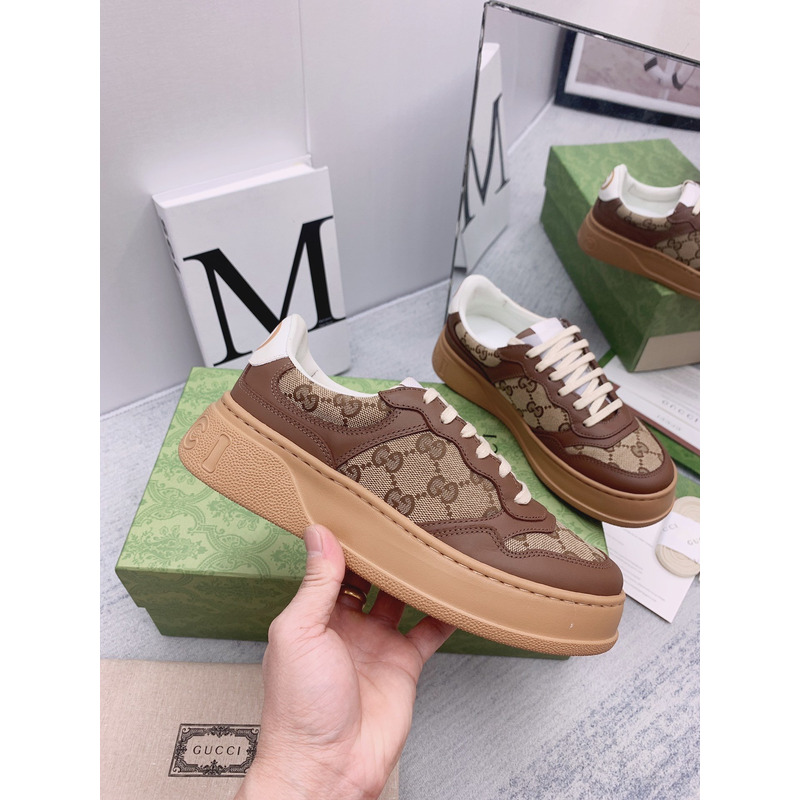 G*u*i chunky b sneaker brown