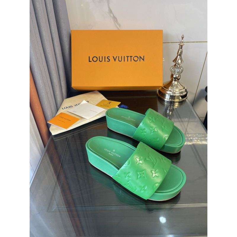 LV JUMBO FLATFORM MULE GREEN