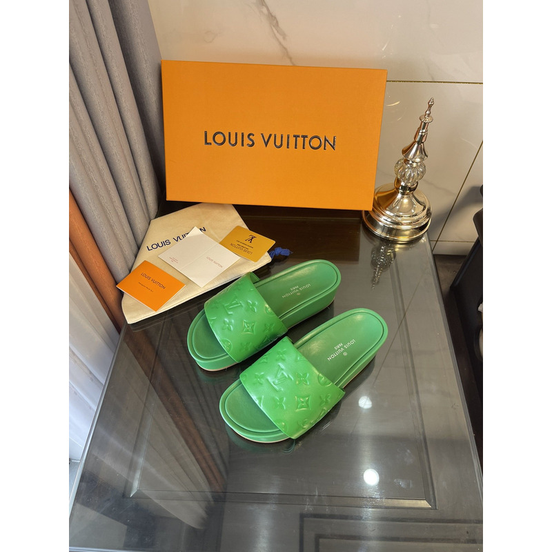 LV JUMBO FLATFORM MULE GREEN