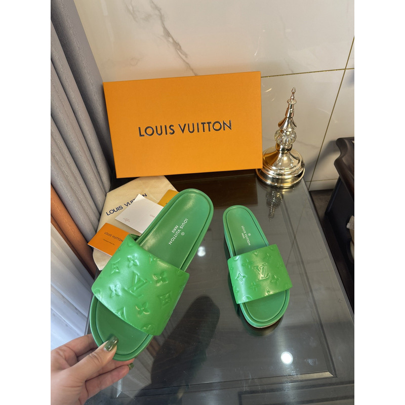 LV JUMBO FLATFORM MULE GREEN