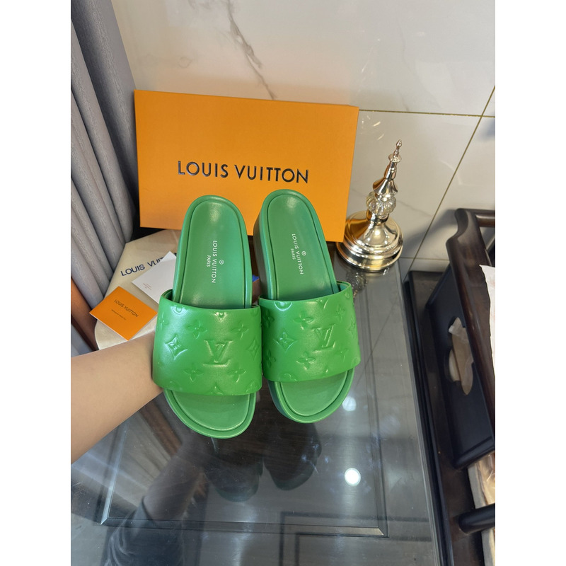 LV JUMBO FLATFORM MULE GREEN