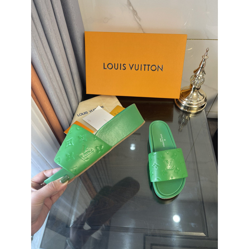 LV JUMBO FLATFORM MULE GREEN