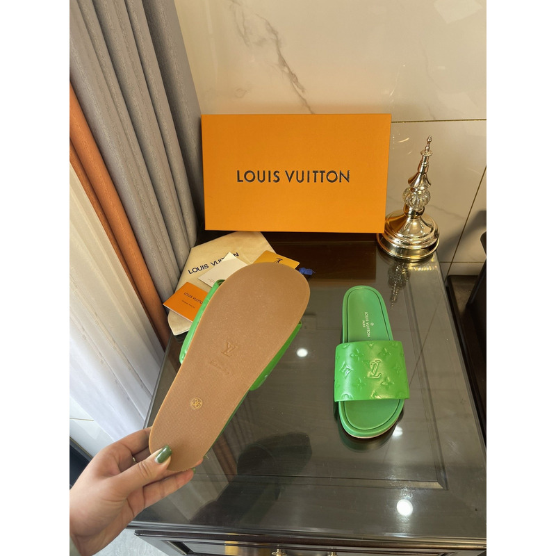 LV JUMBO FLATFORM MULE GREEN