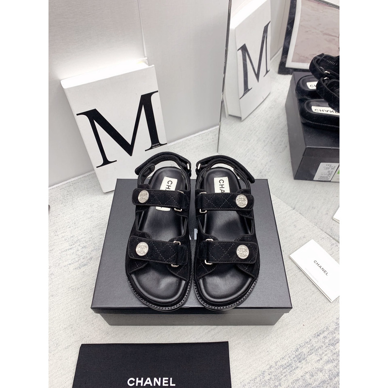 Ch*el dad sandals black