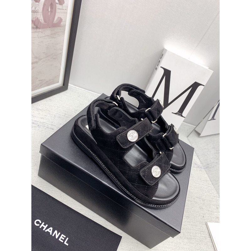 Ch*el dad sandals black