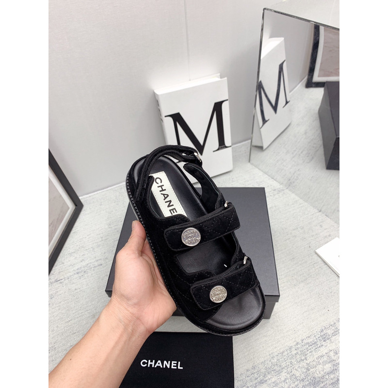 Ch*el dad sandals black