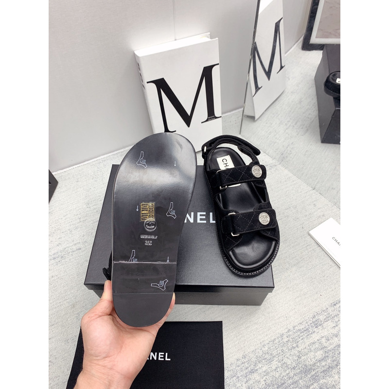 Ch*el dad sandals black