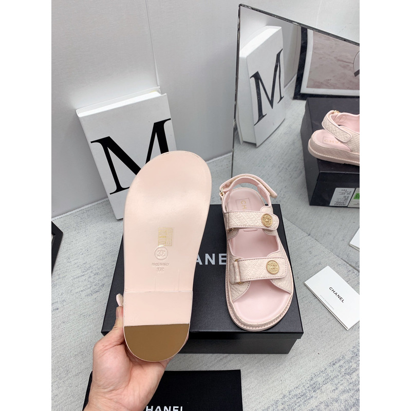 Ch*el dad sandals pink