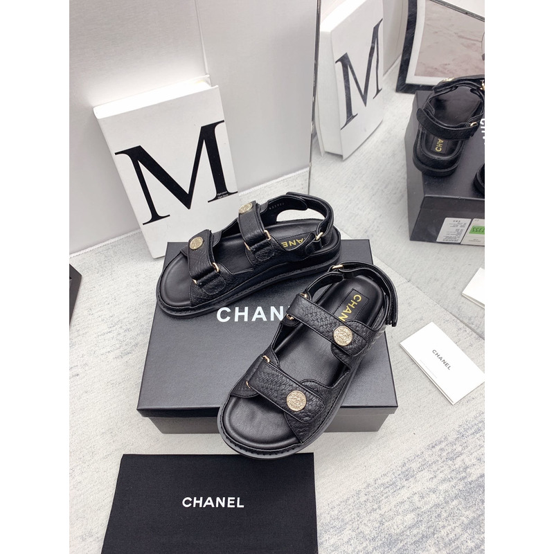 Ch*el dad sandals black