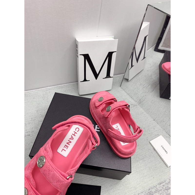 Ch*el dad sandals rose