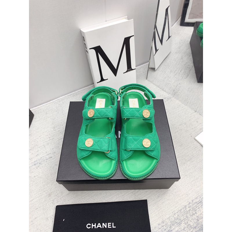 Ch*el dad sandals green