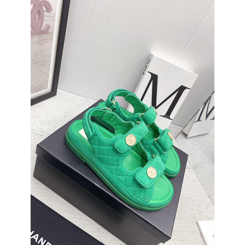 Ch*el dad sandals green