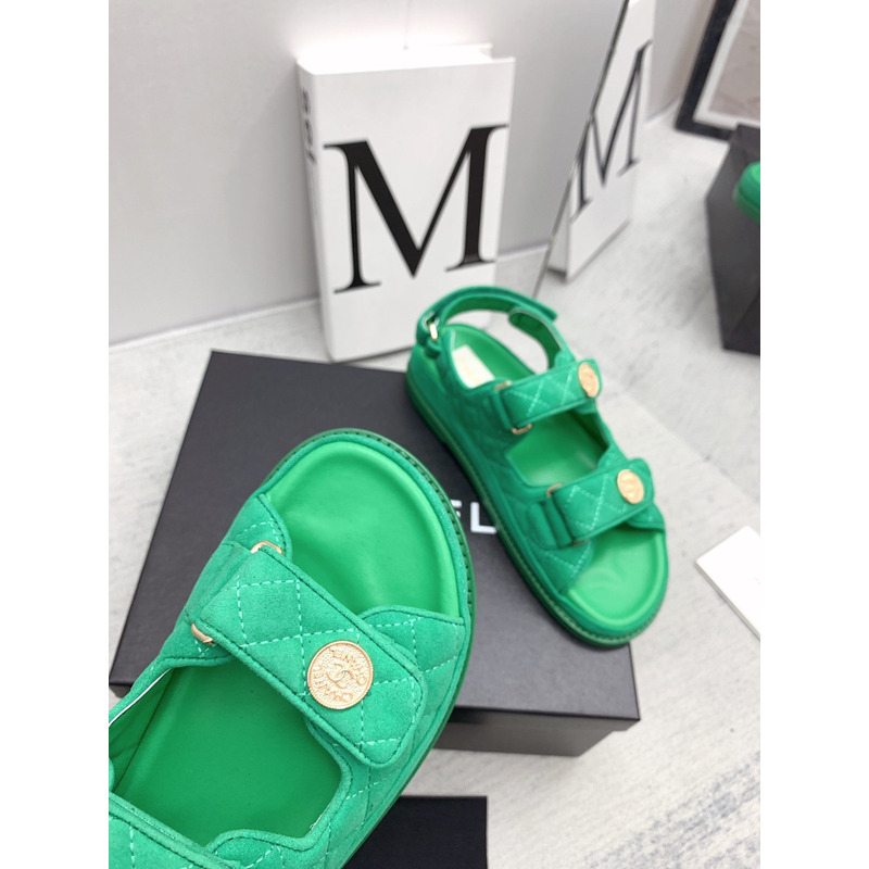 Ch*el dad sandals green