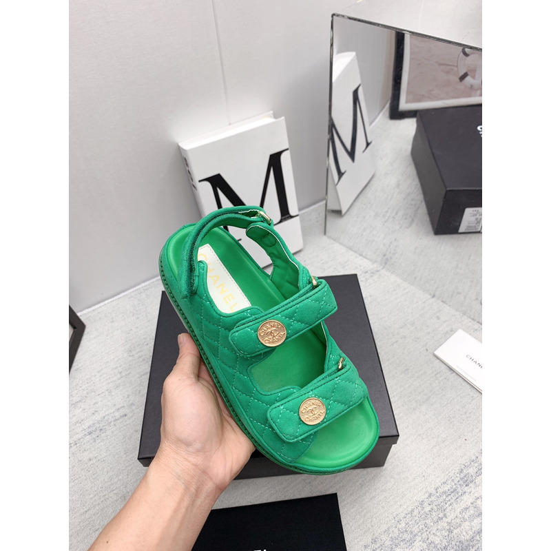 Ch*el dad sandals green