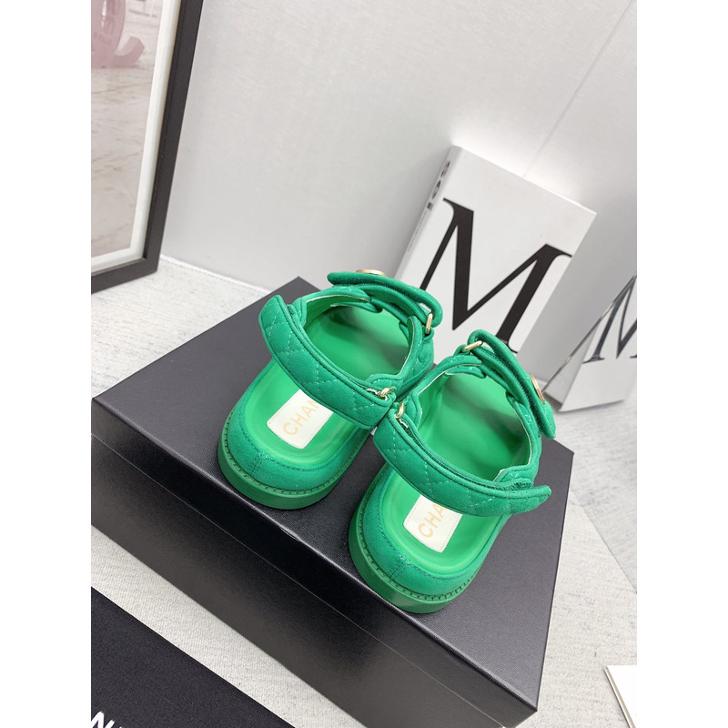 Ch*el dad sandals green