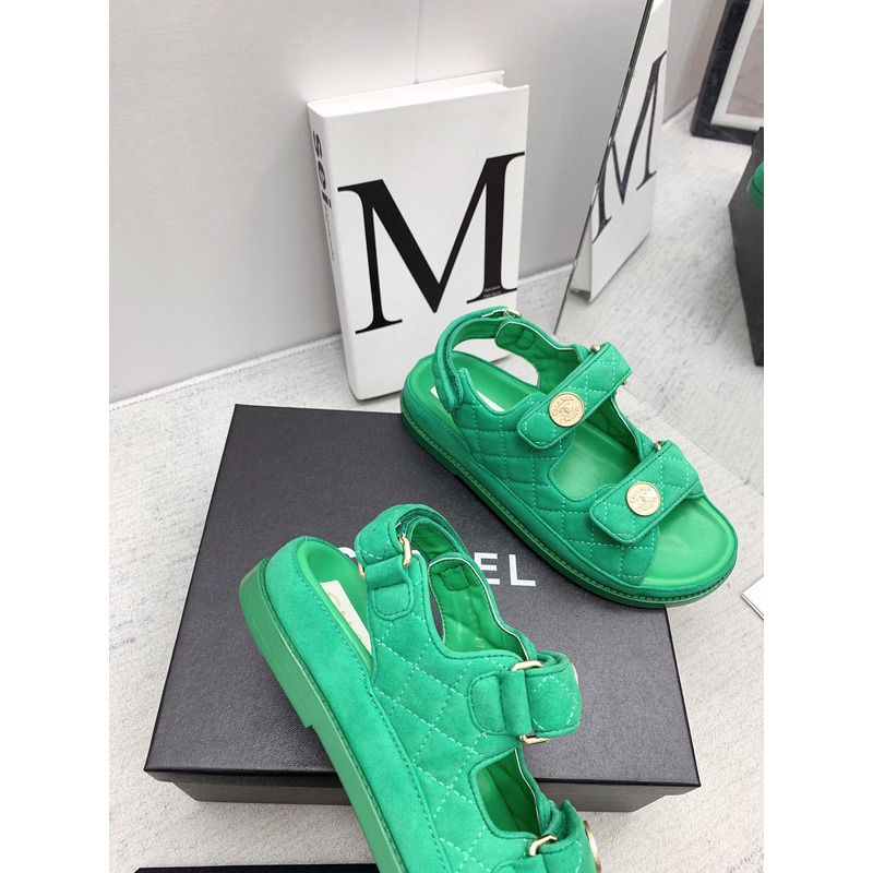 Ch*el dad sandals green