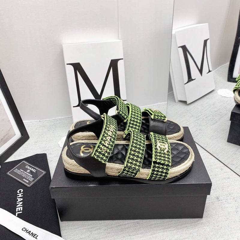 Ch*el dad sandals green