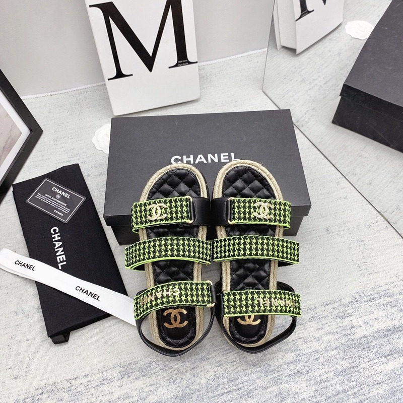 Ch*el dad sandals green