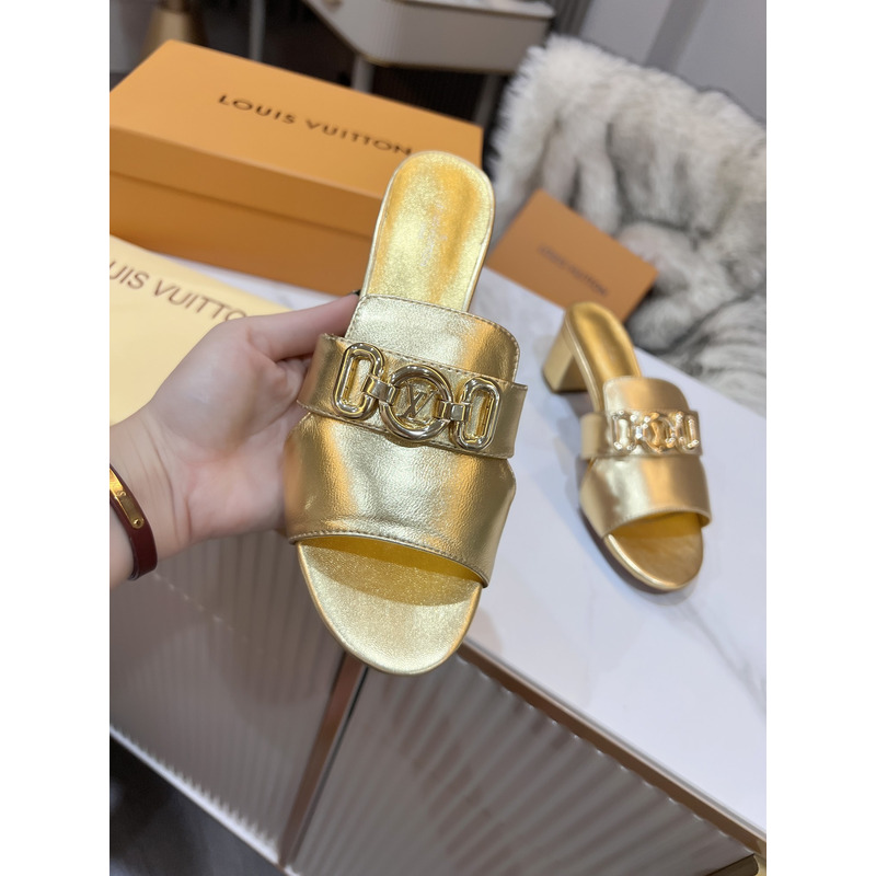 l**is V*t*n lock it mules heels gold