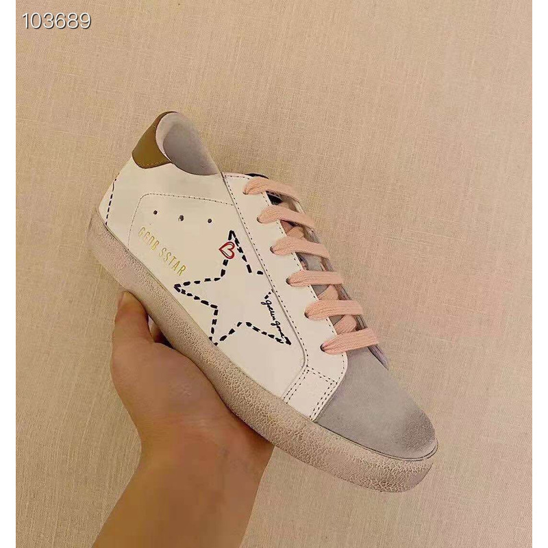 Golden Goose Super-Star Sneakers With White Star