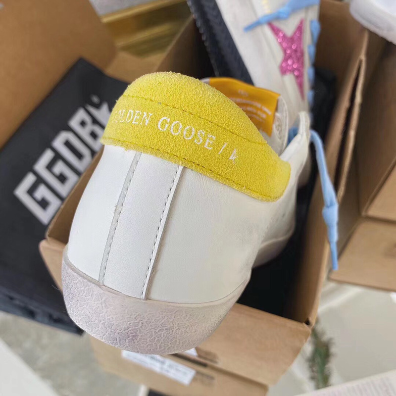 Golden Goose Superstar Sneaker Blue&Yellow