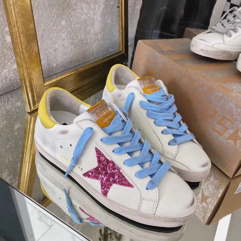 Golden Goose Superstar Sneaker Blue&Yellow