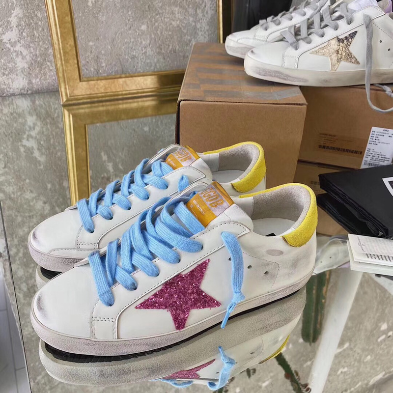 Golden Goose Superstar Sneaker Blue&Yellow