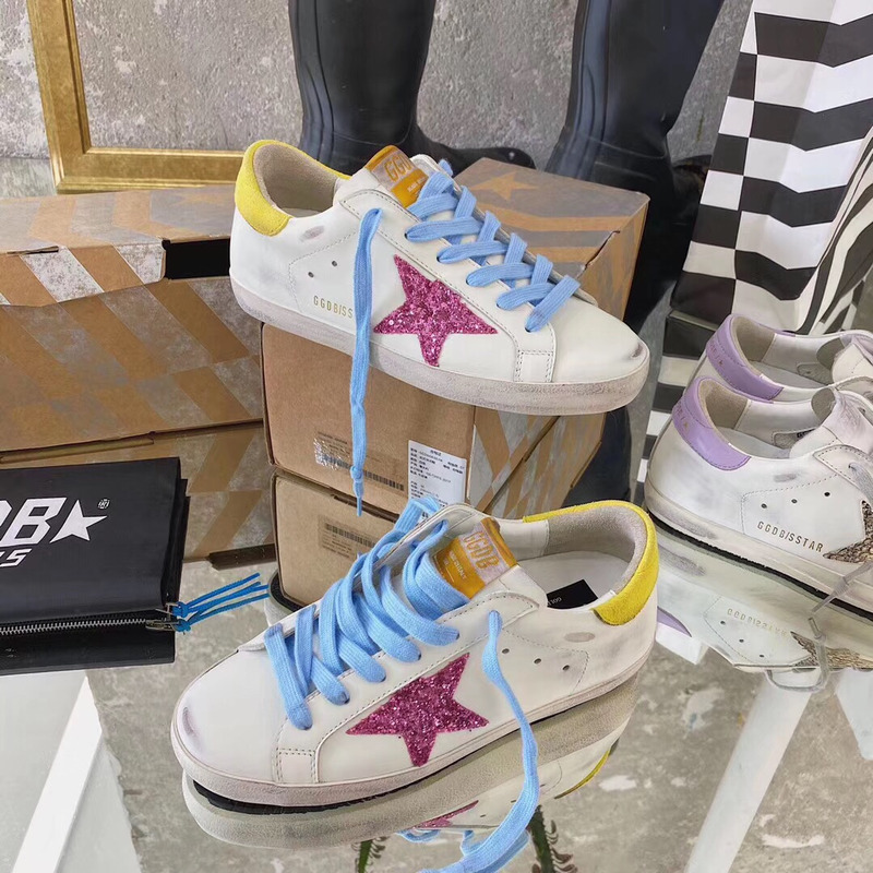 Golden Goose Superstar Sneaker Blue&Yellow