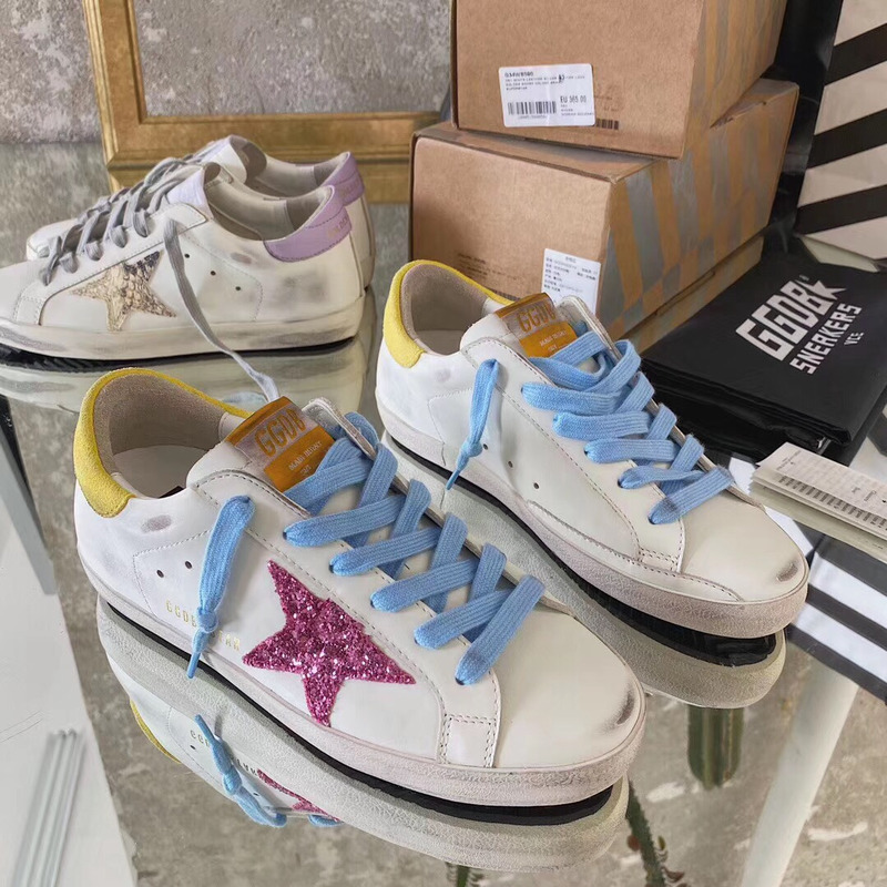 Golden Goose Superstar Sneaker Blue&Yellow