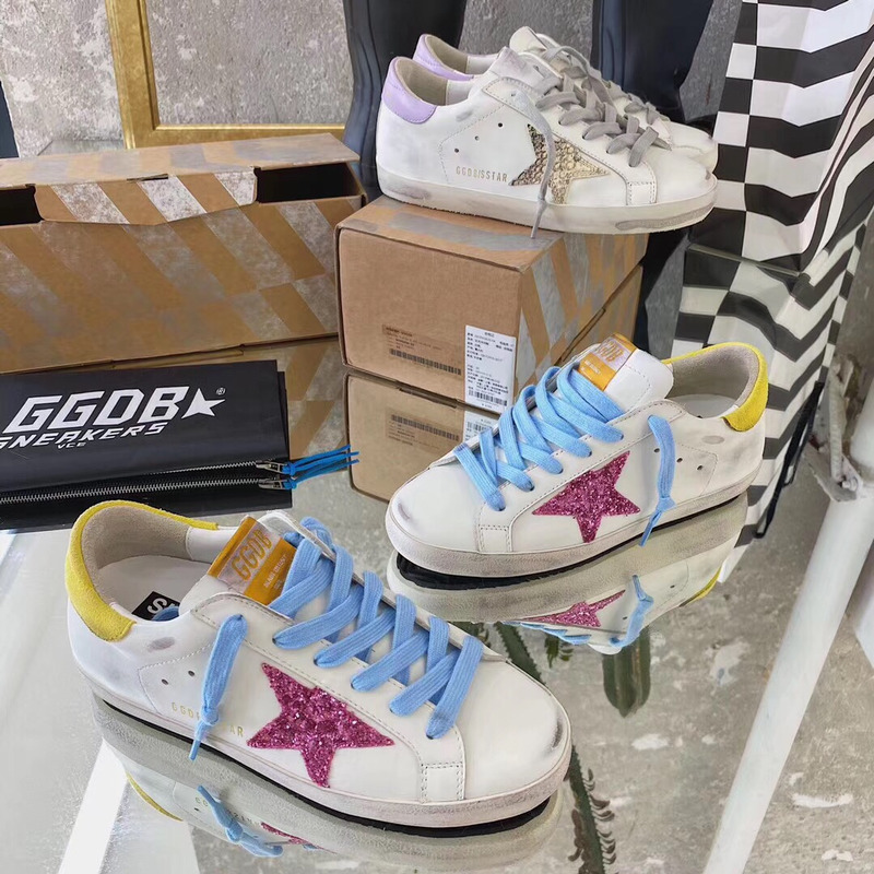 Golden Goose Superstar Sneaker Blue&Yellow