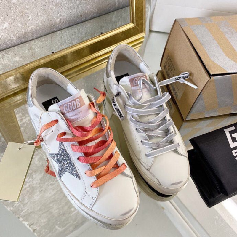 Golden Goose Superstar  Sneaker Orange&Grey