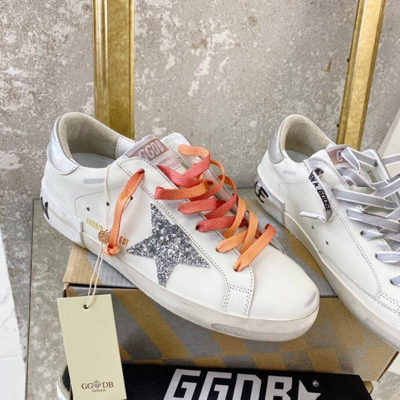 Golden Goose Superstar  Sneaker Orange&Grey