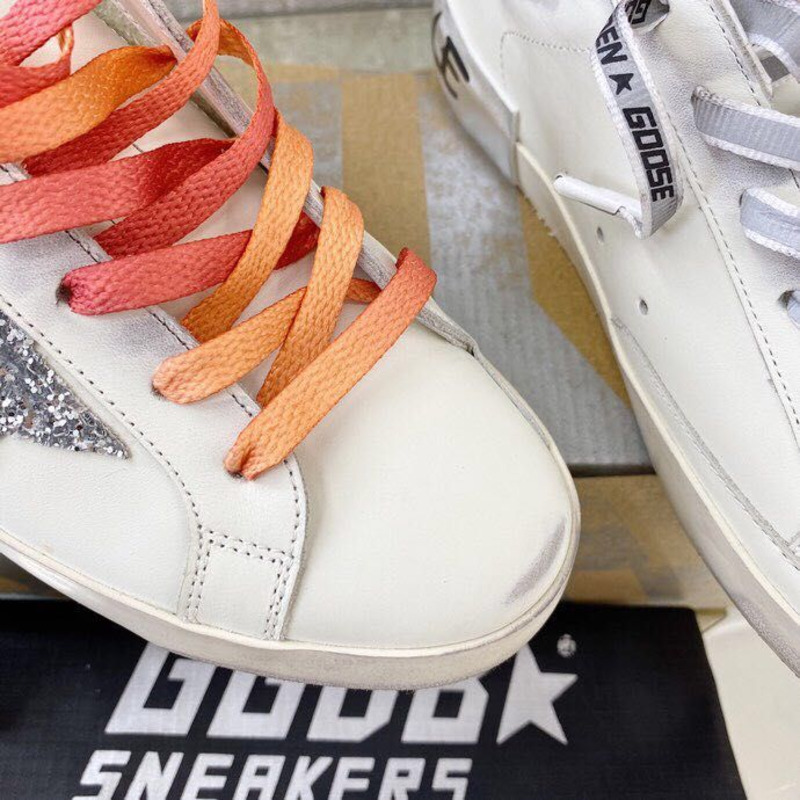 Golden Goose Superstar  Sneaker Orange&Grey